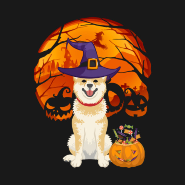 Halloween Costume For Men Women Kids Shiba Inu Pumpkin Witch