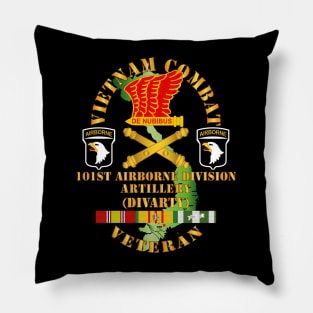 Vietnam Combat Veteran w 101st Airborne Div (DIVARTY) w DUI - VN SVC X 300 Pillow