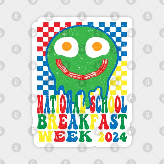 National School Breakfast Week Magnet by LEGO