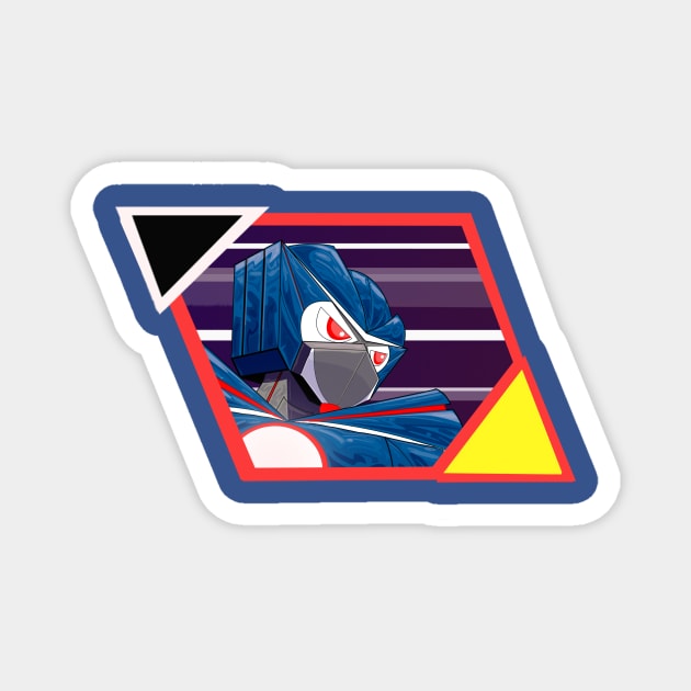 Go Robo Now Headshot Magnet by GoRoboNow