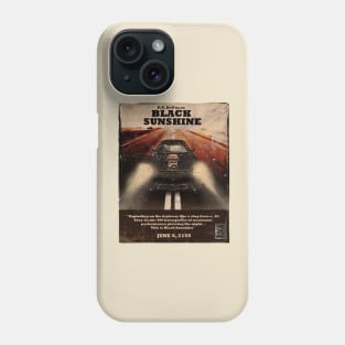 Black Sunshine grindhouse movie poster Phone Case