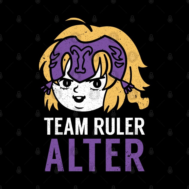 Team Ruler Alter by merch.x.wear