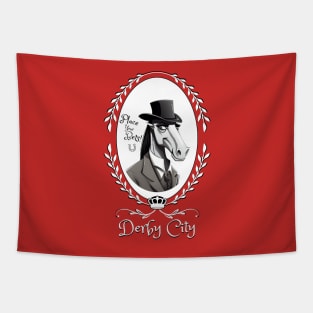 Derby City Collection: Place Your Bets 6 (Red) Tapestry