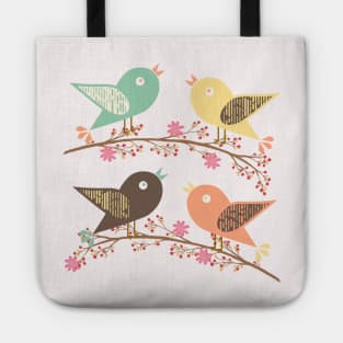 Four birds Tote