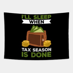 Tax Season Tax Day Tapestry