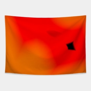 red yellow orange abstract texture Tapestry