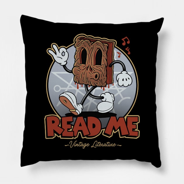 Read Me Pillow by Getsousa