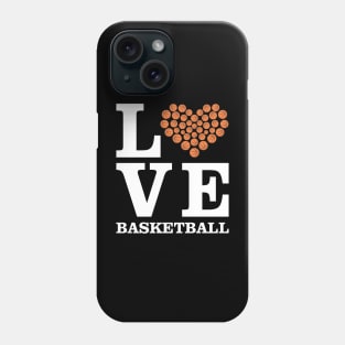 Love Basketball - Heart by Balls Phone Case