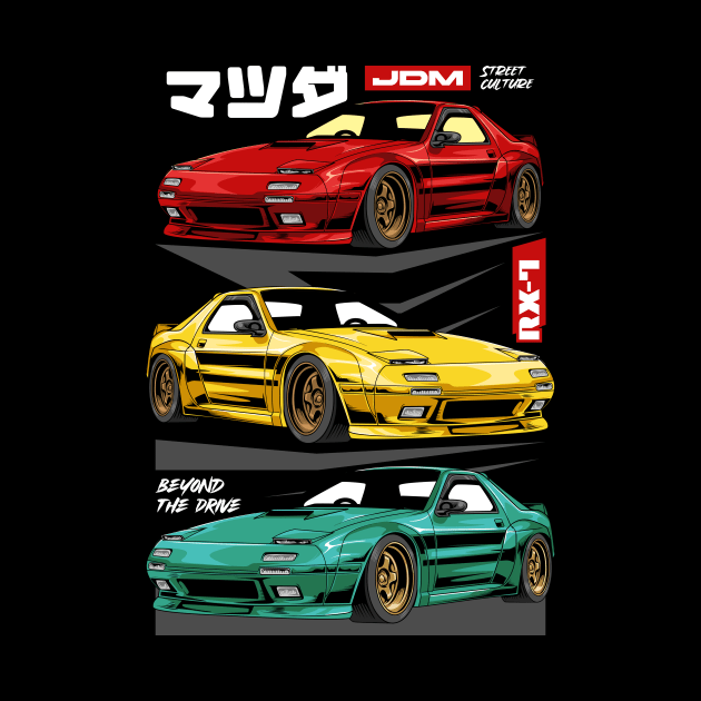 RX7 1989 Car by milatees