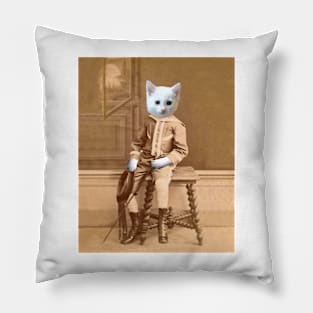 Sepia Copy of Sailor Boy Persian Pillow