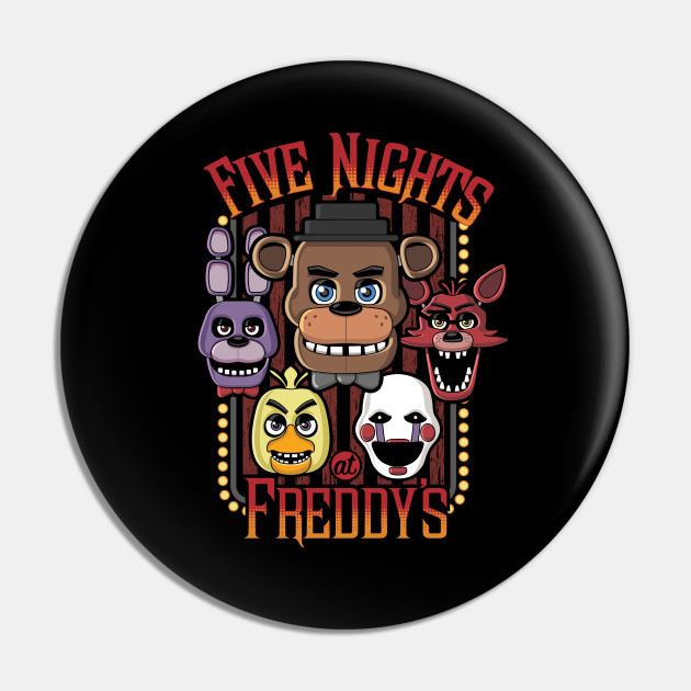 Five Nights At Freddy's Multi-Character Design
