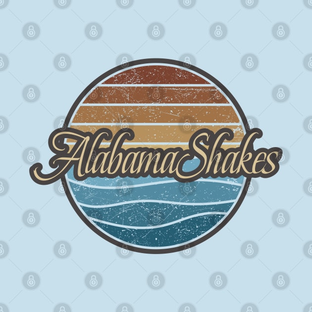 Alabama Shakes Retro Waves by North Tight Rope