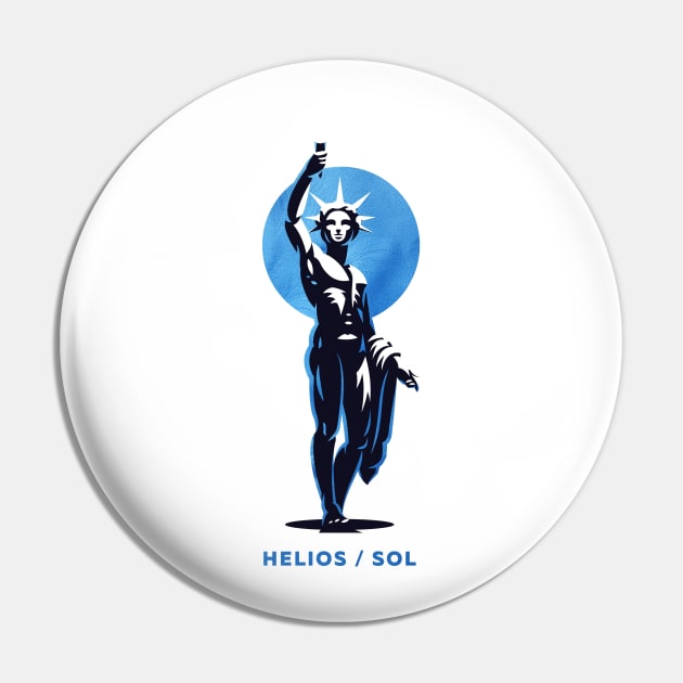 Helios / Sol Pin by DISOBEY