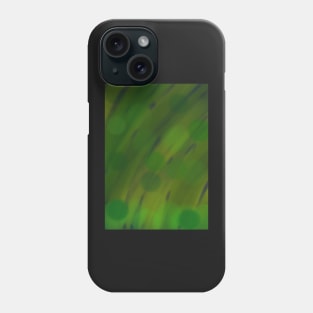 Morning dew on giant grass Phone Case