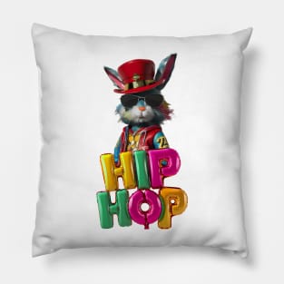 Hip Hop Bunny Pillow