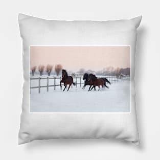 Galloping horses Pillow