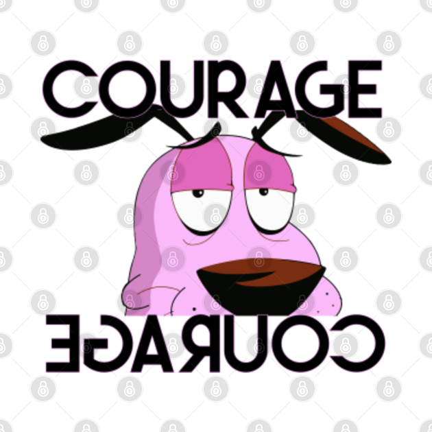 Discover Courage The Cowardly Dog - Awesome Gift - Courage The Cowardly Dog - T-Shirt