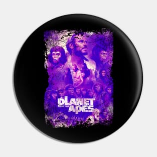 Vintage Planet Fiction Movie Pin