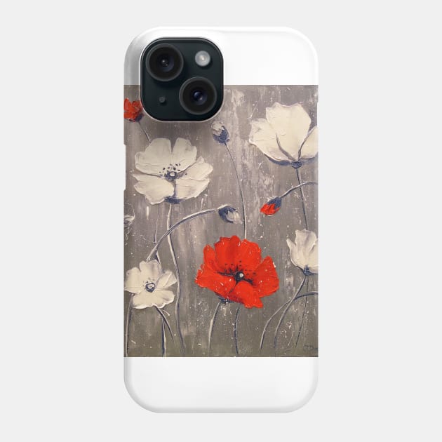 Poppies Phone Case by OLHADARCHUKART