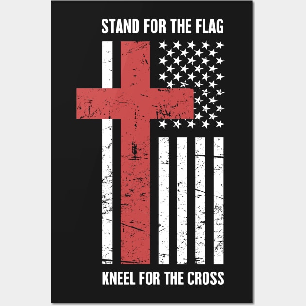 Usa American Flag Christian Cross Stand For The Flag Shirt Usa American Flag Christian Cross Stand For The Flag Shirt