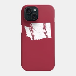 State of Washington Baseball Seams Phone Case