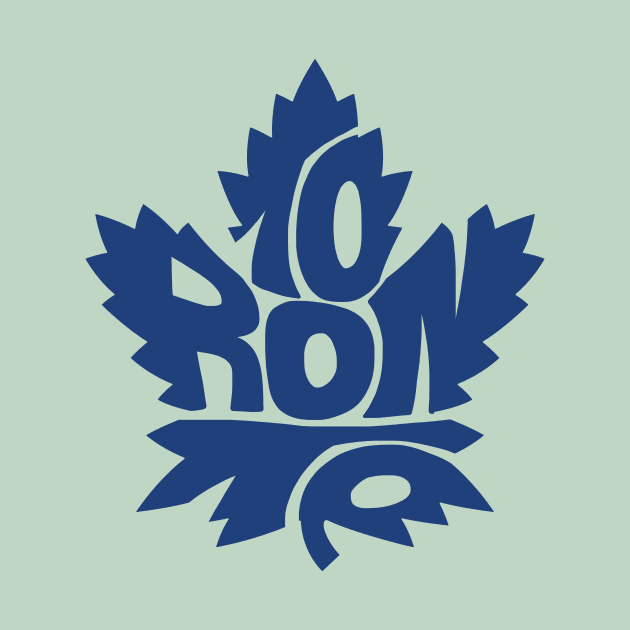 Toronto leaf blue by Seanings