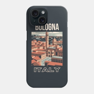 A Vintage Travel Art of Bologna - Italy Phone Case