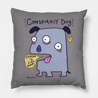 Conspiracy Dog Pillow