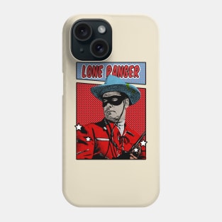 The Lone Ranger Pop Art Style Phone Case