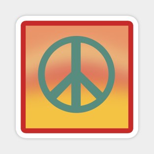 Peace Sign Magnet