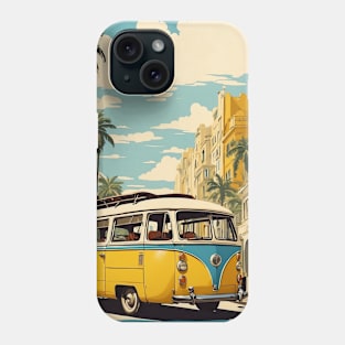 Recife Brazil Vintage Tourism Travel Poster Art Phone Case