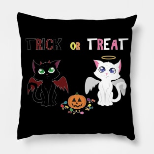 Trick or Treat Kittens Pillow