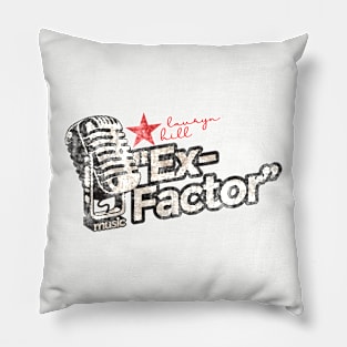 Ex-Factor - Greatest Karaoke Songs Vintage Pillow