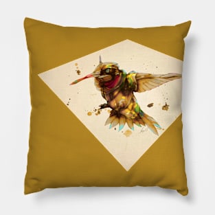 ANDROID HUMMINGBIRD Pillow