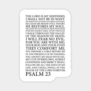 Psalm 23 Magnet
