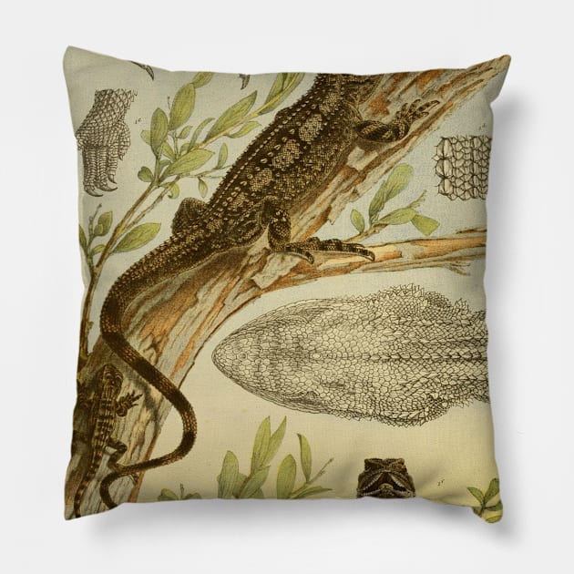 Unique Illustration of a Mysterious Sea Creature Pillow by ptMaker