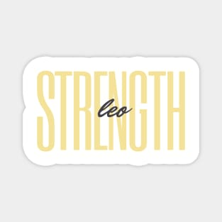 Leo - Strength Magnet