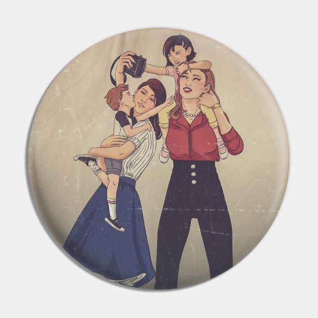 Beth & Odessa's Family Portrait (Aged) Pin by Once Upon a Wasteland