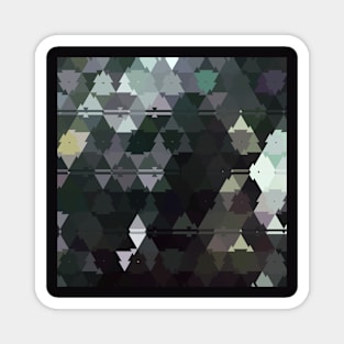 Gray Pixel Design Magnet