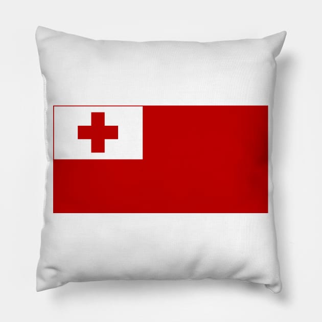 Flag of Tonga Pillow by COUNTRY FLAGS