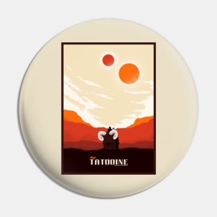 Visit Tatooine Pin