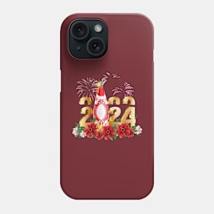 Happy new year 2024 Phone Case