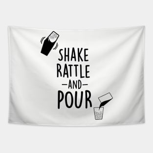 Shake, Rattle, and Pour Tapestry