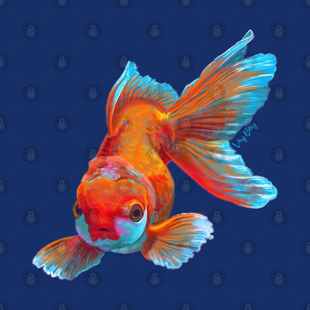 Glowing Goldfish by VeryBerry