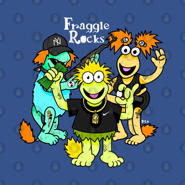 Fraggle Rocks by DiLoDraws