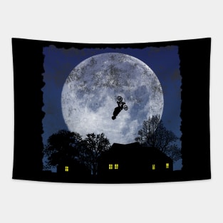 BMX Freestyle - Blue Night Tapestry