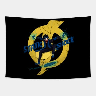 Static Shock Tapestry