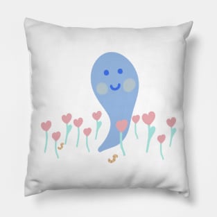 Garden Ghost #1 Pillow