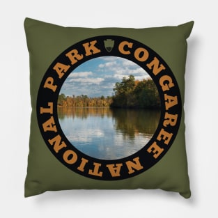 Congaree National Park circle Pillow