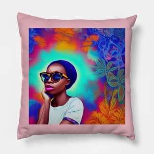 WonderLand Girl Pillow